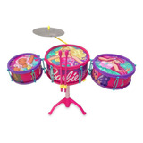 Bateria Infantil Barbie Musical