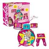 Bateria Infantil Com Banquinho