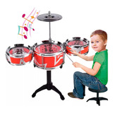 Bateria Infantil Criancas Brinquedobanco