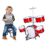 Bateria Infantil De Brinquedo