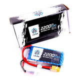 Bateria Lipo 2s 2200mah 7.4v 30/60c + Top Turnigy Gens Tatoo