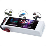 Bateria Lipo Automodelo Barco Aero 3s 11 1v 5 200 Mah 60c