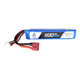 Bateria Lipo Dean T Airsoft 1100mah 11 1v 3s 20c Rifle Aeg