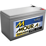 Bateria Moura 12mva-7 Vrla - 12v 7ah No-break, Alarme