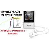 Bateria Mp4 Philips Gogear Vibe 4gb Com 3 Fios Nova