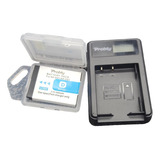Bateria Np bd1 Carregador