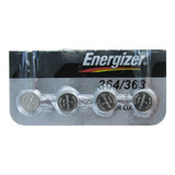 Bateria P/ Relógio 364 Sr621sw Energizer C/ 4 Pcs Original