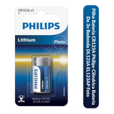 Bateria Pilha Cr123 3v