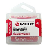 Bateria Recarregavel Mox Aaa