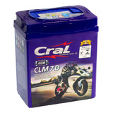Bateria Selada Cral Moto 7ah 12v Honda Lead110 Até 2012