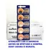Bateria Sony Lithium Cr1220 Cartela Com 5 Un