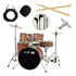 Bateria Spanking Pro Fire 22 Carvalho Hanover Com Banco