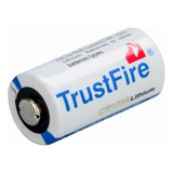 Bateria Trustfire Cr123a 3v