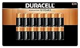 Baterias Alcalinas C Duracell | Bateria Coppertop De Longa Duração Para Uso Doméstico E Comercial - 14 Unidades