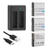 Baterias De Câmera De Vídeo Geekam Np-40 1500mah Com Carrega