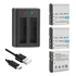 Baterías Para Video Cámara Geekam Np-40 1500mah Con Cargador