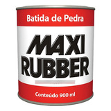 Batida De Pedra Branco 900ml Tinta Emborrachamen Maxi Rubber