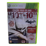Batman Arkham City Goty 2 Mídias Originais Seminovas Xbox360