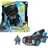 Batmóvel Bat tech Mattel Imaginext Dc Super Friends