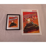 Battlezone - Cartucho Original Americano Com Manual P/ Atari