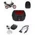 Bau Bauleto De Moto 28 Litros + Bagageiro Churrasqueira