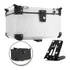 Bau Central 48 Litros Para Motos Adventure + Base Suporte