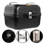 Baú Moto R1200gs 28lt Bauleto Com Conector Carregador Usb