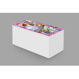 Bau Organizador Brinquedos Pratico
