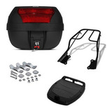 Baú Para Entregas Motoboys + Suporte Grelha Bagageiro Motos