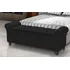 Baú Recamier Divã Paris 190cm Para Sala E Quarto  Confort