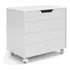 Baú Toy Matic Móveis Branco Soft   51187 Baú De Brinquedos Organizador Roupas Infantil