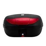 BAULETO PLÁSTICO SUPERIOR 45 LITROS PRO TORK REFLETOR VERMELHO