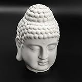 Bay Heights Buda Figura De Porcelana Estátua Escultura Zen Oriental Antigo Budismo Retrô Decoração (20 Cm De Altura)