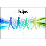 Beatles Poster 60cmx84cm Cartaz Antigo Decoração Banda Rock