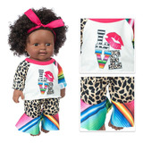 Bebe Boneca Vinil Pele