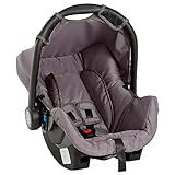 Bebe Conforto Cadeirinha Auto Infantil 0 Até 13Kg Dispositivo De Retenção Grid Preto Cinza Galzerano