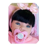 Bebe Reborn Menina Frete Grátis Aproveite Enxoval Linda 