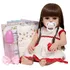 Bebe Reborn Menina Laura Princesa Baby Alive Com Kit Itens