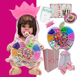 Bebe Reborn Menina Silicone