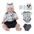 Bebê Reborn Menino Boneco Realista Em Silicone Roupa Mickey