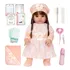 Bebe Reborn Silicone Bratz Menina Roupa Salmão Com Itens