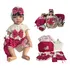 Bebê Tipo Reborn Realista Morena Muito Linda Com Kit Itens