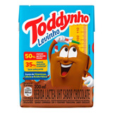 Bebida Láctea Toddynho Uht Chocolate Levinho 200ml Embalagem