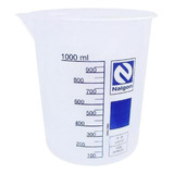 Becker Em Polipropileno 1000 Ml Graduado 50 50 Ml Nalgon