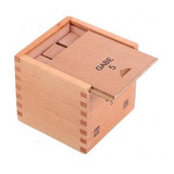 Beechwood Cubes Stacking Game