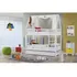 Beliche/ Treliche Teen Play Com Telhado Vi, Xale E Grade De Cor Branco