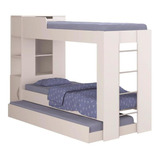 Beliche Cama Auxiliar Ditália Treliche Cm 15 Branco