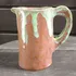 Belíssima Jarra Em Cerâmica Pintada A Mão Da Década De 1960