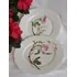 Belíssimo Par De Pratos Decorativos Em Porcelana Francesa