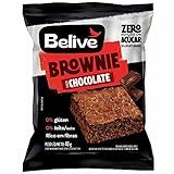 Belive Brownie Chocolate Zero Açúcar Sem Glúten Sem Lactose 40G